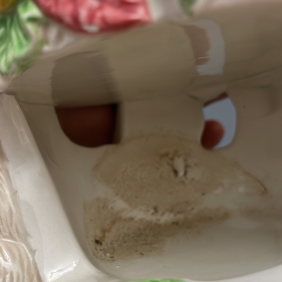 Fitz & Floyd Bunnies & Blooms Ceramic Simmering Oil Bowl Tealight/Candle Holder - Picture 10 of 10